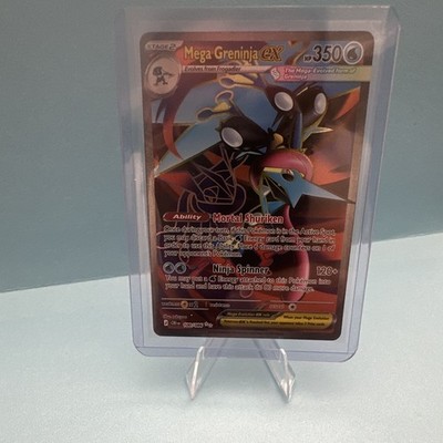 Pokemon Mega Greninja EX 100/086 Ultra Rare Full Art Holo Evolutions EN
