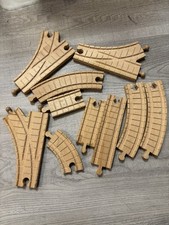 Random Wooden Train Track. Used. Excellent Condition.