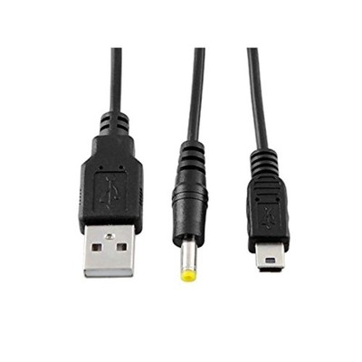 USB Kabel Ladegerät Datenkabel kompatibel PSP 1000 2000 3000 Laptop PC