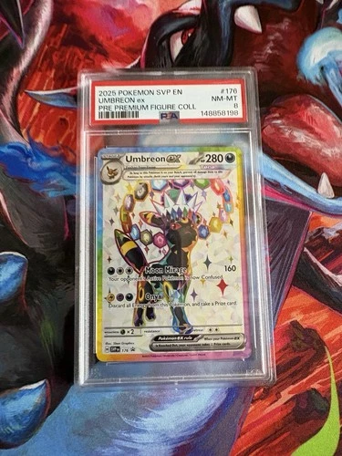 PSA 8 Umbreon ex SVP176 Sv: Scarlet & Violet Promo Cards Holo