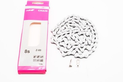 ZSC Fahrrad E-Bike Kette 116 Glieder universal 8 Gang Standardkette