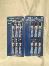 2~6 pack=12 total Walgreens Super Glue - NEW FAST SHIPPING