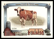 2020 Topps Allen & Ginter Down on the Farm Cow #DF-C