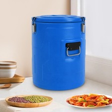 38L Insulated Beverage Container Buffet Stainless Steel Food Soup Thermal Bucket