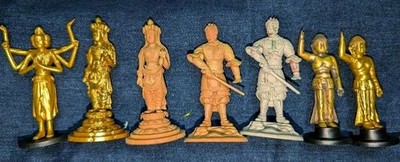 Kaiyodo Buddhist Statues 3D Catalog 7-piece set!