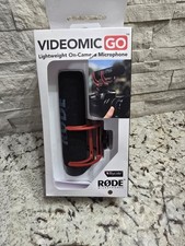 Rode VideoMic GO Lightweight On Camera Microphone Open Box