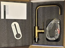 lusso flow kitchen tap Brushed Gold  WK305BG