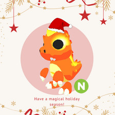 ADOPT A PET FROM ME VIRTUAL PET - NEON SCORCHING KAIJUNIOR