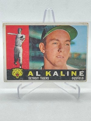 1960 Topps AL KALINE Card #50 Tigers Baseball HOF Vintage Detroit