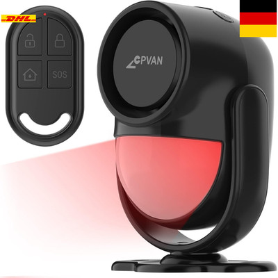 Anti-Diebstahl Alarmanlage | Fernbedienung | 125 dB Sirene