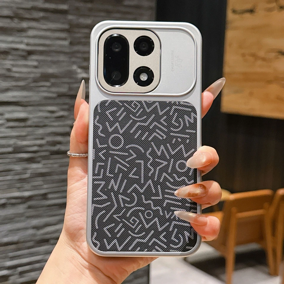 For OnePlus 15, Luxury Graffiti Phone Case Wireless Charging Hard Cover - Image 4 of 4