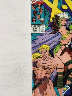 Uncanny X-Men 274 DIRECT Jim Lee Chris Claremont Rogue Savage Land