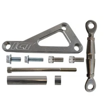 ICT Billet 551411; SBC Alternator Bracket LWP, Pass Side, Billet Alum for SBC