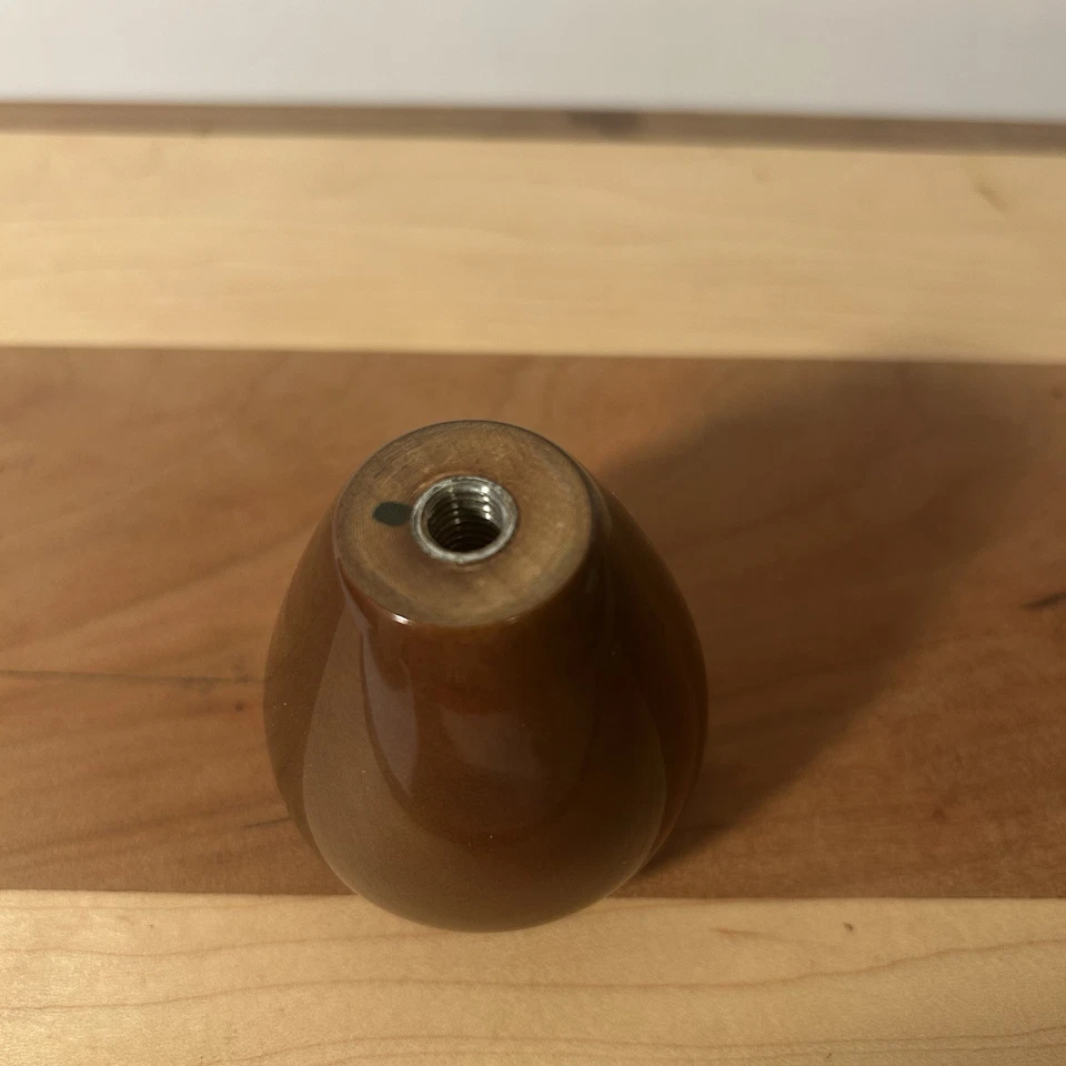 2003-2008 OEM Jaguar S-Type X200 Gear Shift Shifter Knob Handle Wood 🐆 - Image 2 of 4