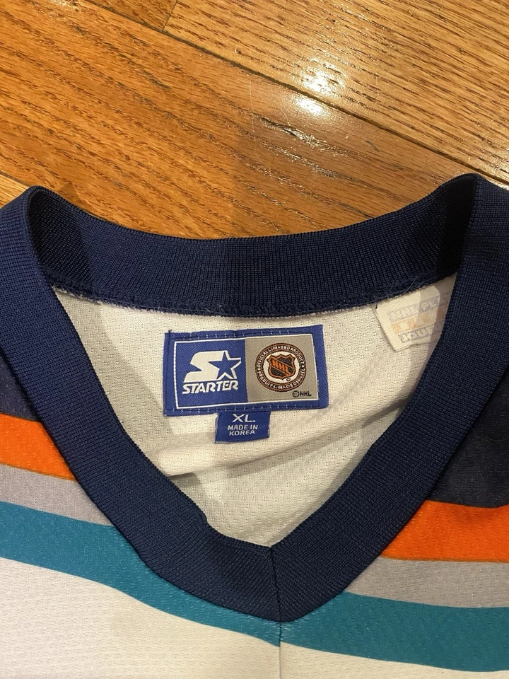 Винтажная мужская хоккейная футболка стартера НХЛ New York Islanders Zigmund Palffy размер XL ВИНТАЖ - Изображение 3 из 4