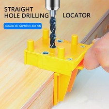 Drill Bit Woodworking Dowel Drill Guide 6/8/10mm Hand Tool Locator Clamp 1Pcs