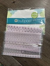 Butipods Reusable Stay Moist Wet Wipe Pouch  Slim Case Travel Holder