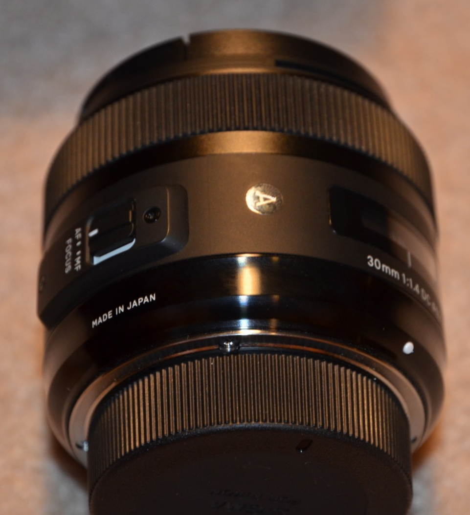 Sigma 30mm f1.4 DC HSM Art 013 Lens Nikon DX NICE !!! Made