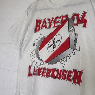 Vintage 90's Bayer 04 Leverkusen Football Shirt Soccer Jersey