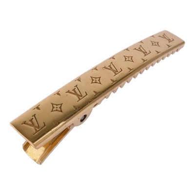LOUIS VUITTON LV Hair Clip Accessories M00402 Metal Nanogram  display picture 1