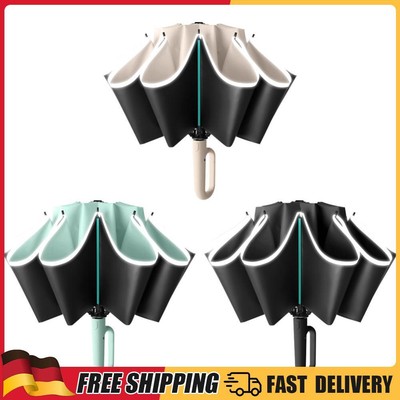 Fully Automatic Reverse Folding Umbrella Hangable UV Umbrella for Car Backpack
