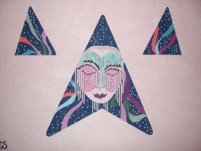 KW 6082 /"Martha/" by TS Designs HP Hand Painted Needlepoint Canvas