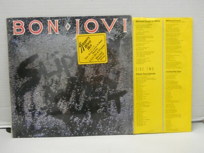 Bon Jovi Slippery When Wet Vinyl Record Sterling Sound Hype