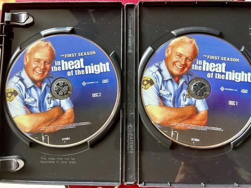 In The Heat Of The Night The First Season DVD R1US NTSC Carrol O'Connor mint con - Picture 3 of 3
