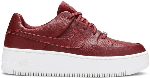 Nike Air Force 1 Sage Low Team Red W