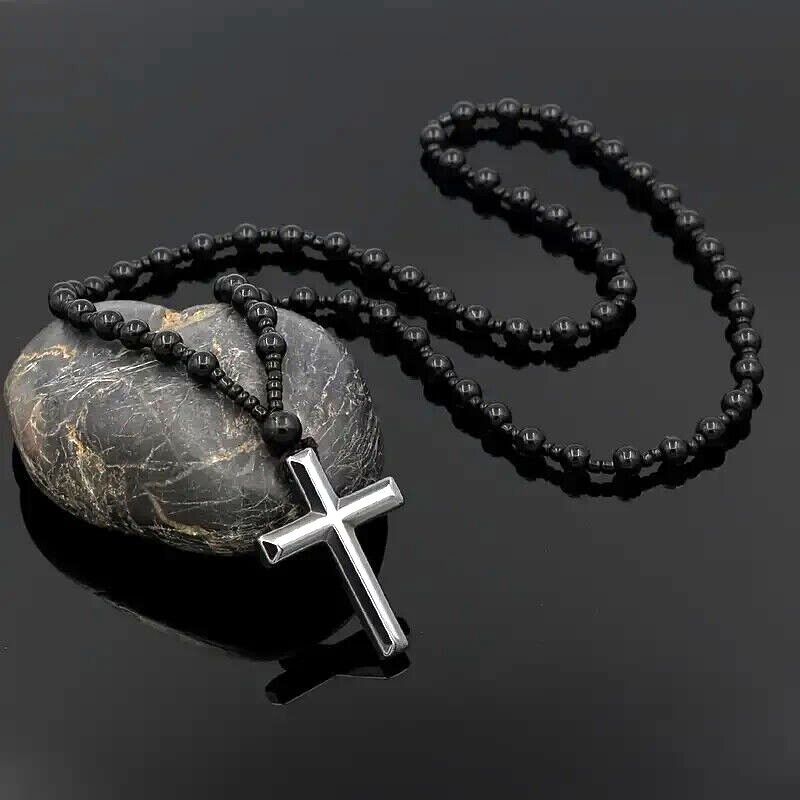 アクセサリー FUGA Rosario Cross Stone Necklace Scull FUGA Rosario Cross Stone Necklace Scull - アクセサリー安い 価格
