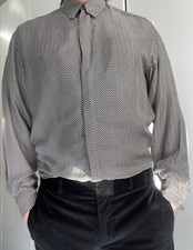 Gianni Versace Classic V2 Vintage 1995 Silk Shirt Silk Shirt Dress