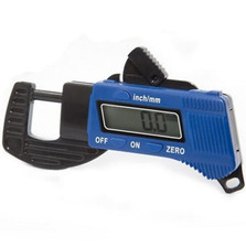 1PCS 0-12.7mm Portable LCD Digital Thickness Gauge Meter Micrometer Tester UK