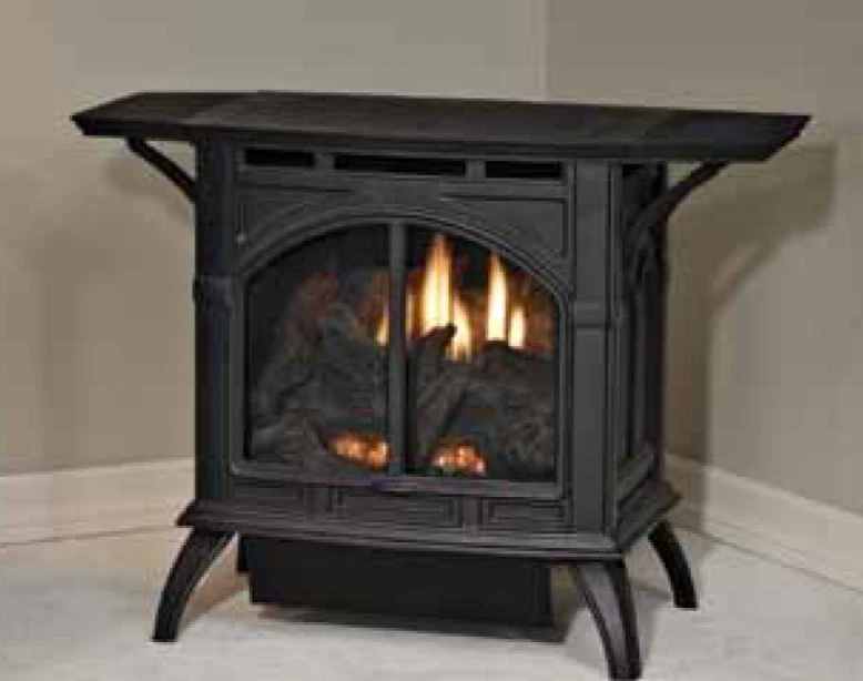 Empire WMH Matte Black Spirit Small 10,000 BTU Vent Free Cast Iron Stove |  eBay