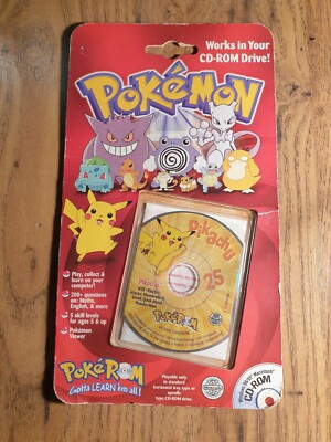 Pokémon #25 Sammel-CD-Rom The Learning Company (Pikachu) unbenutzt ungeöffnet 