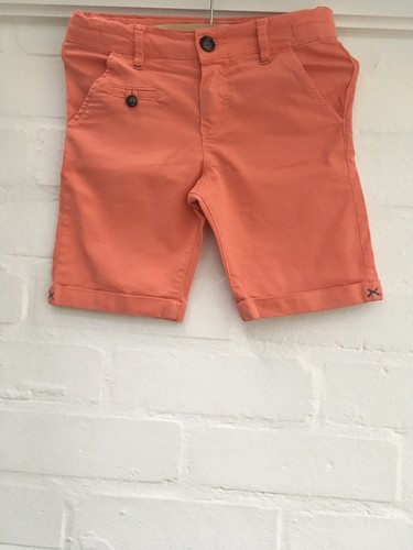 TARTINE ET CHOCOLAT PEACH ORANGE BERMUDA SHORTS KIDS BOY 5 YEARS OLD - Picture 2 of 5