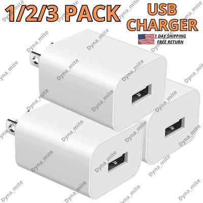 USB Fast Wall Charger Plug QC Adapter US For iPhone All Google Android Universal