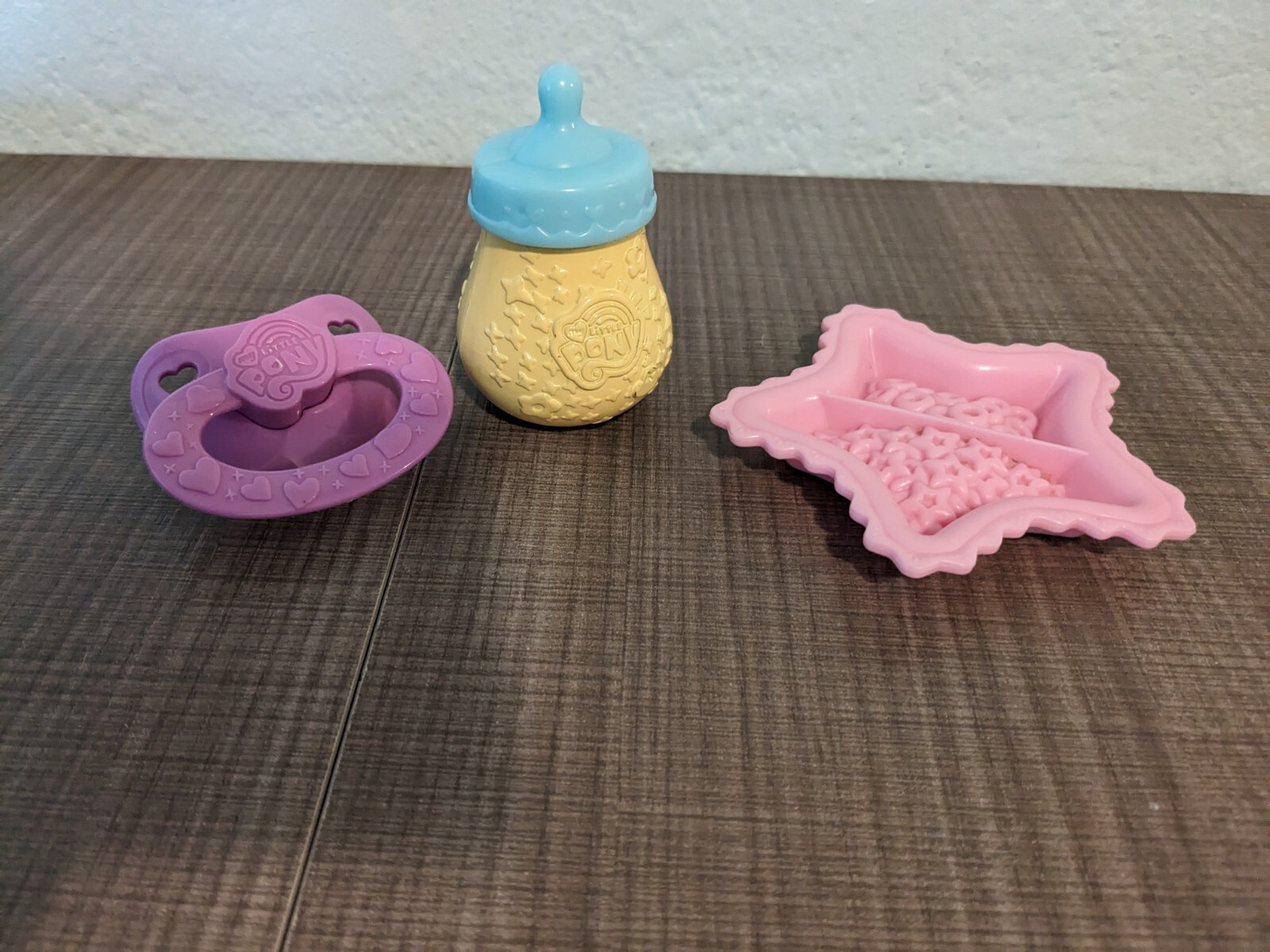 My Little Pony Baby Soft Pinkie Pie Learns to walk bottle pacifier