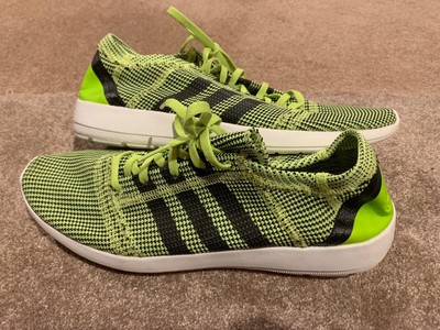 Mens Adidas Neon Green Black Athletic Sneakers Training Shoes Size 12 | eBay