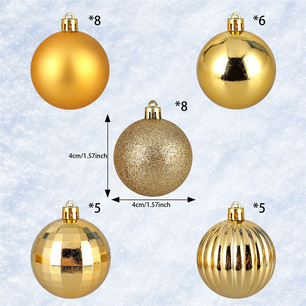 20200 Clear Plastic Christmas Balls Baubles Sphere Fillable Xmas Tree