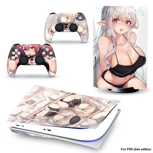 2023 PS5 Disk Skin Sticker Decal Vinyl Wrap for Playstation 5 Console Controller - Bild 4 von 21