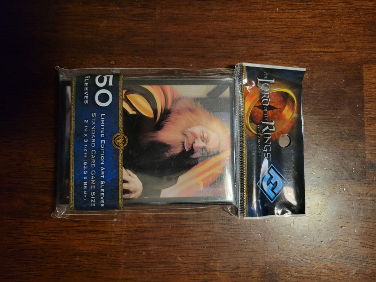 lord of the rings card game sleeves The Lord of The Rings: Duel for Middle Earth Compatible Card Sleeve Bundle (8806 x 1) main image 1