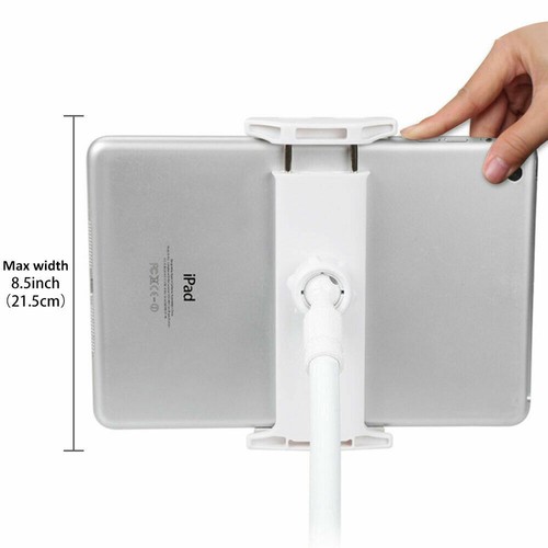 360 Gooseneck Table Bed Clamp Stand Holder Mount For iPad Tablet Flexible Arm - Picture 2 of 8