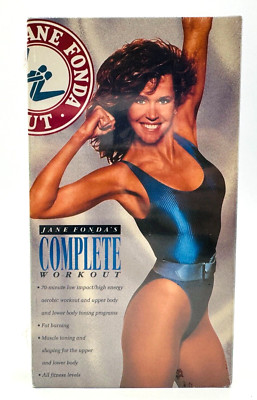 Jane Fonda's Complete Workout 70-Minute 1993 VHS BRAND NEW FACTORY SEALED