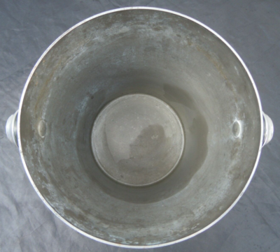 Ancien seau à champagne style Art Déco signé André LEROY / ø18cm - Ht : 20cm