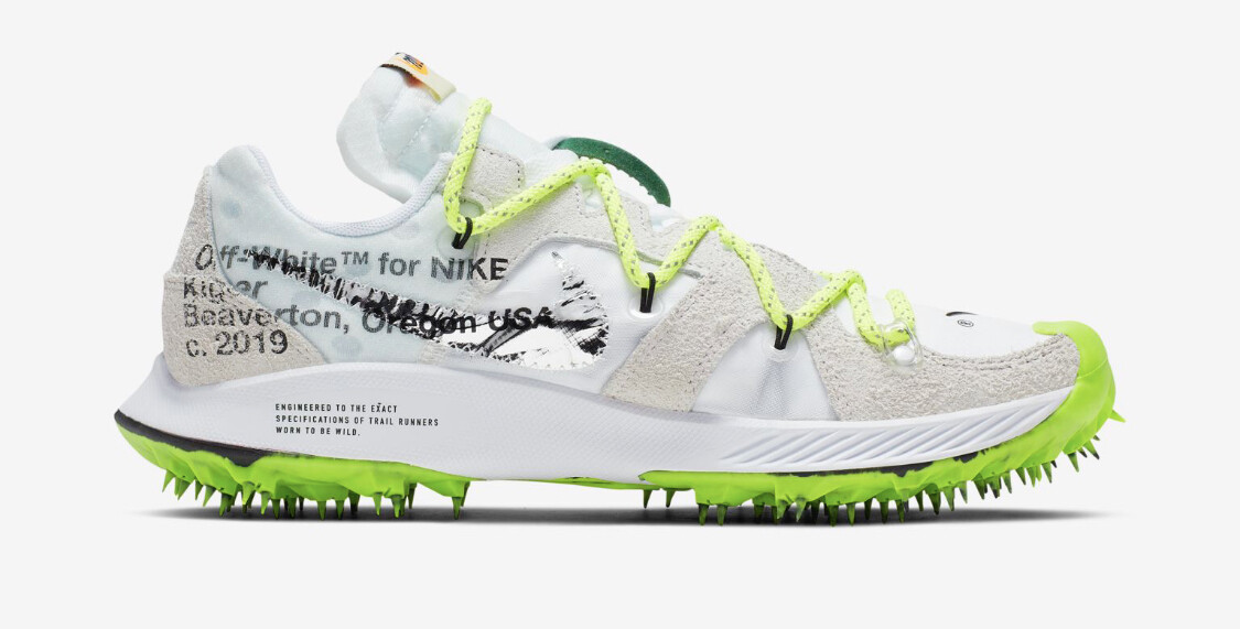 CD8179-100 Off-White × Nike Air Zoom Terra Kiger White (Women's