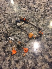 2 PIECES "HALLOWEEN" JEWELRY-BRACELETS