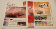Jensen FF 1968-1971 Grand Tourer 4-Wheel Drive IMP HOT CARS Brochure