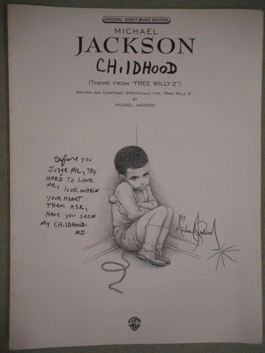Vintage Michael Jackson Sheet Music