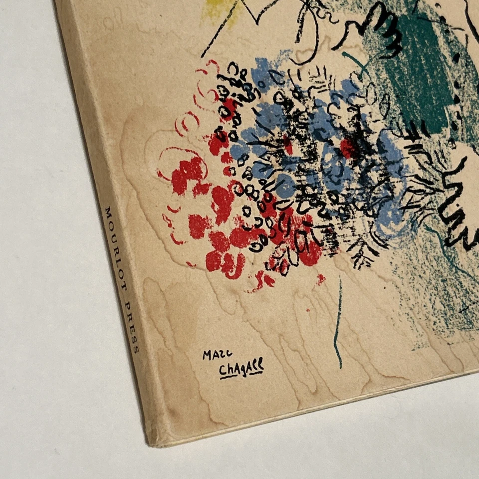 Mourlot Press Book 原装美术平版画 1964 年毕加索 Miro — 第 3/4 张图片