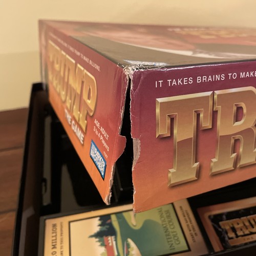 TRUMP The Game I'm Back And You're Fired 2004 Hasbro Parker Brothers Board Game - 第 8/15 張圖片